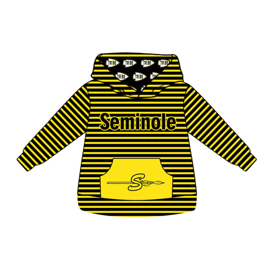 ADULT CUSTOM SEMINOLE  hoodie pockets  MOQ5