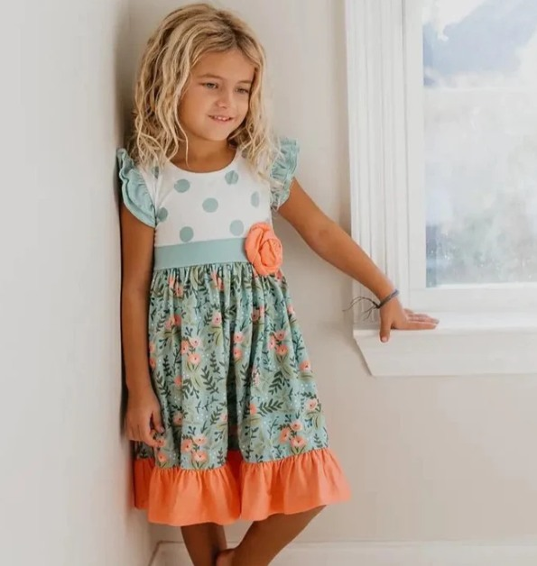 flower girl dress custom style MOQ:5  20230517