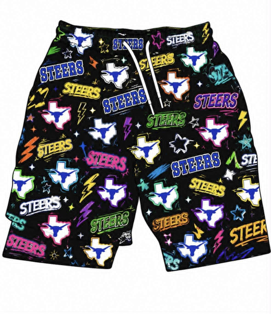 MOQ8 Steer TEAM  Custom KIDS BOY shorts 202605