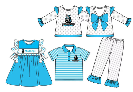 Bear BC BOW custom MOQ3 kids girl pajamas outfit