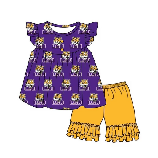 LSU custom MOQ3 kids football team outfit (no moq before 25th May )