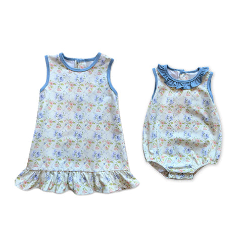 GSD2703 flowers girl summer dress 202506 preorder