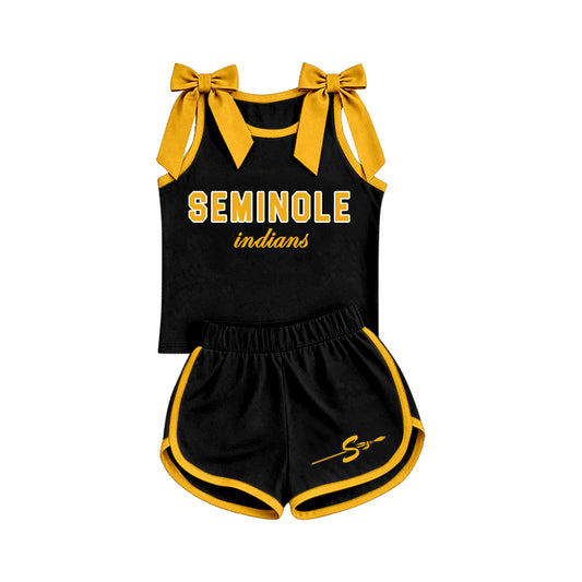 Custom moq5 SEMINOLE  athletic yoga sports  girl outfit  shorts  202607