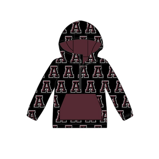 ADULT CUSTOM Abernathy team A  hoodie pockets  MOQ3