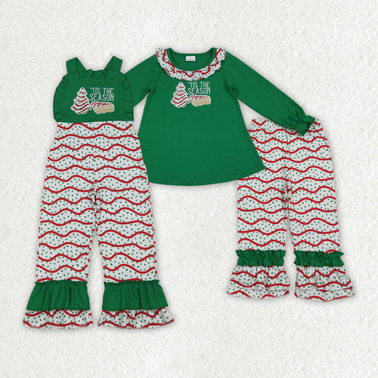 GLP2518 Embroidery Christmas girl outfit 202509 RTS