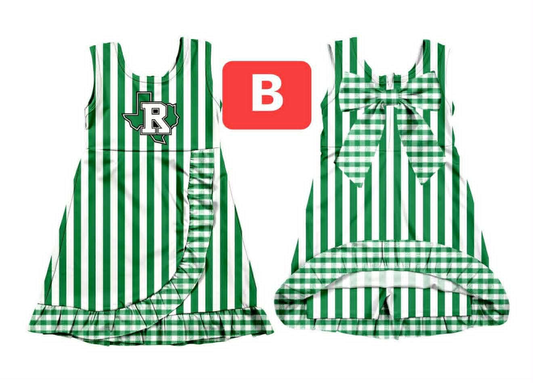 MOQ8 custom R BOW Custom  girl dress