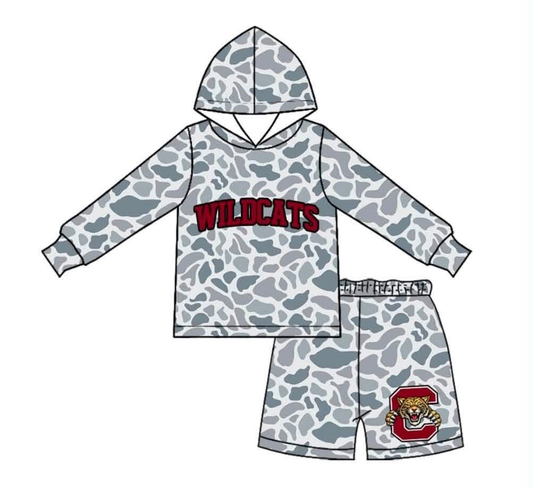 MOQ5 Wildcats  Custom hoodie BOY shorts SET 202608