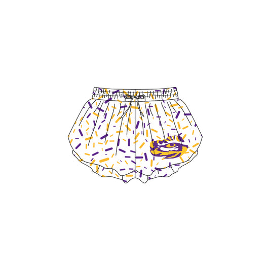 MOQ3-silkmilk  -- Tiger CUSTOM  KIDS Girl skirt shorts
