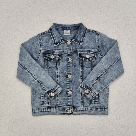 6A5-14 Button Denim blue Jacket RTS 202410