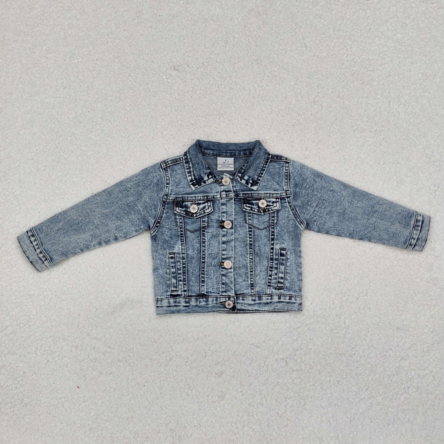 6A5-14 Button Denim blue Jacket RTS 202410