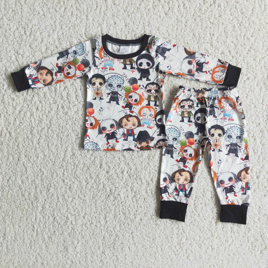 promotion RTS 6 B4-4  Halloween  long sleeve boy pajamas outfit