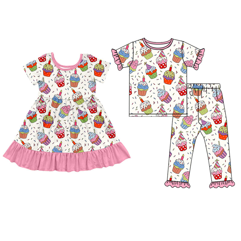 GSD1476  bithday girl dress  202410 preorder