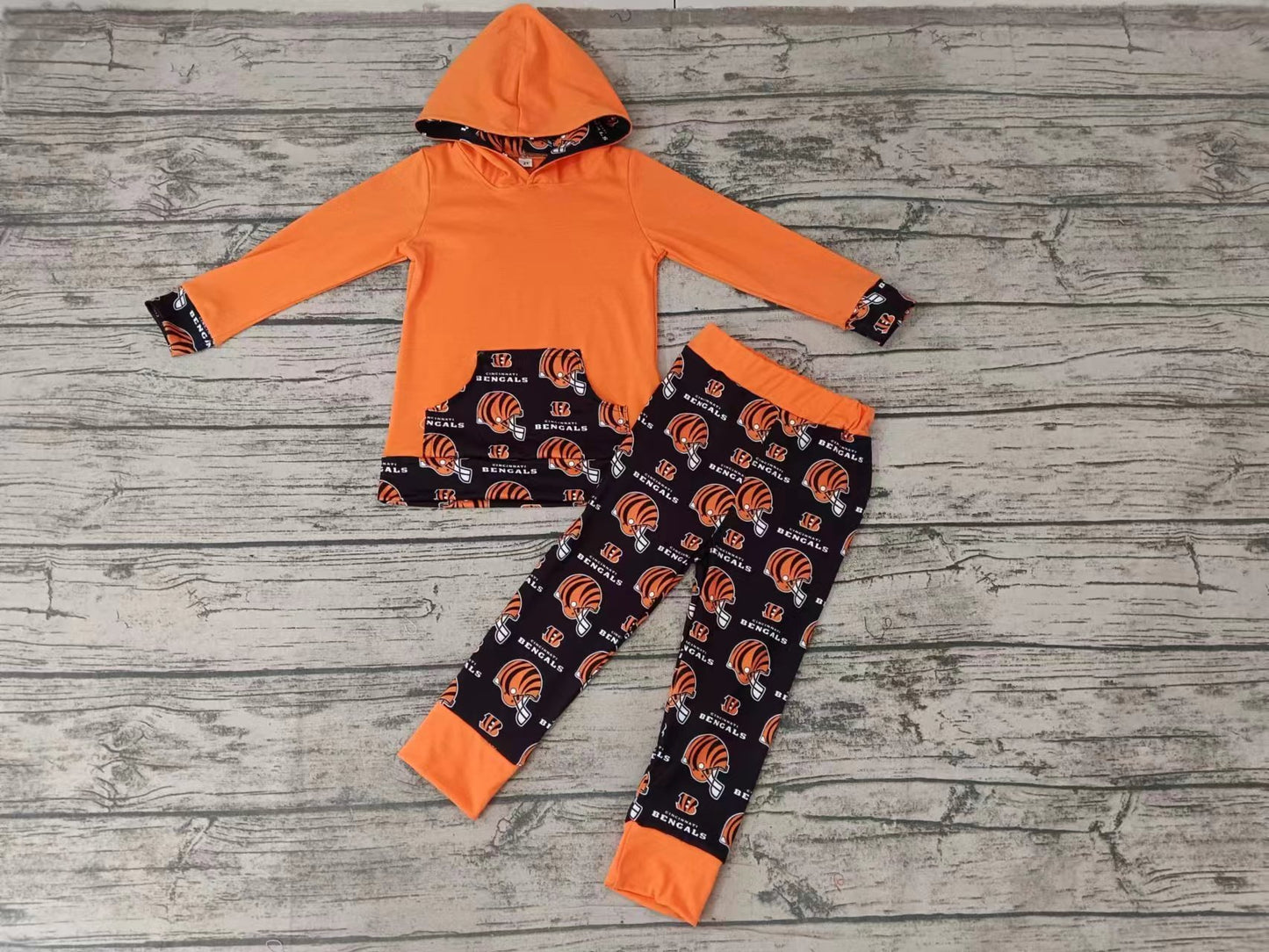 bengals custom  tecumseh MOQ3 kids outfit