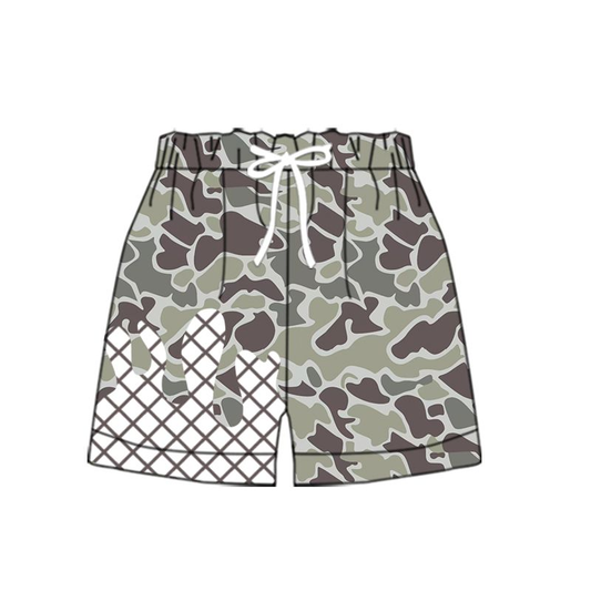 SS0648  boy splatter ice cream drip shorts 202509 preorder