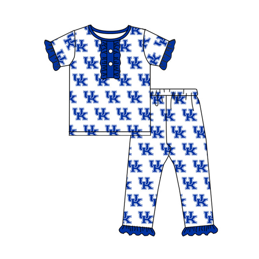 custom MOQ3 girl pajamas outfit