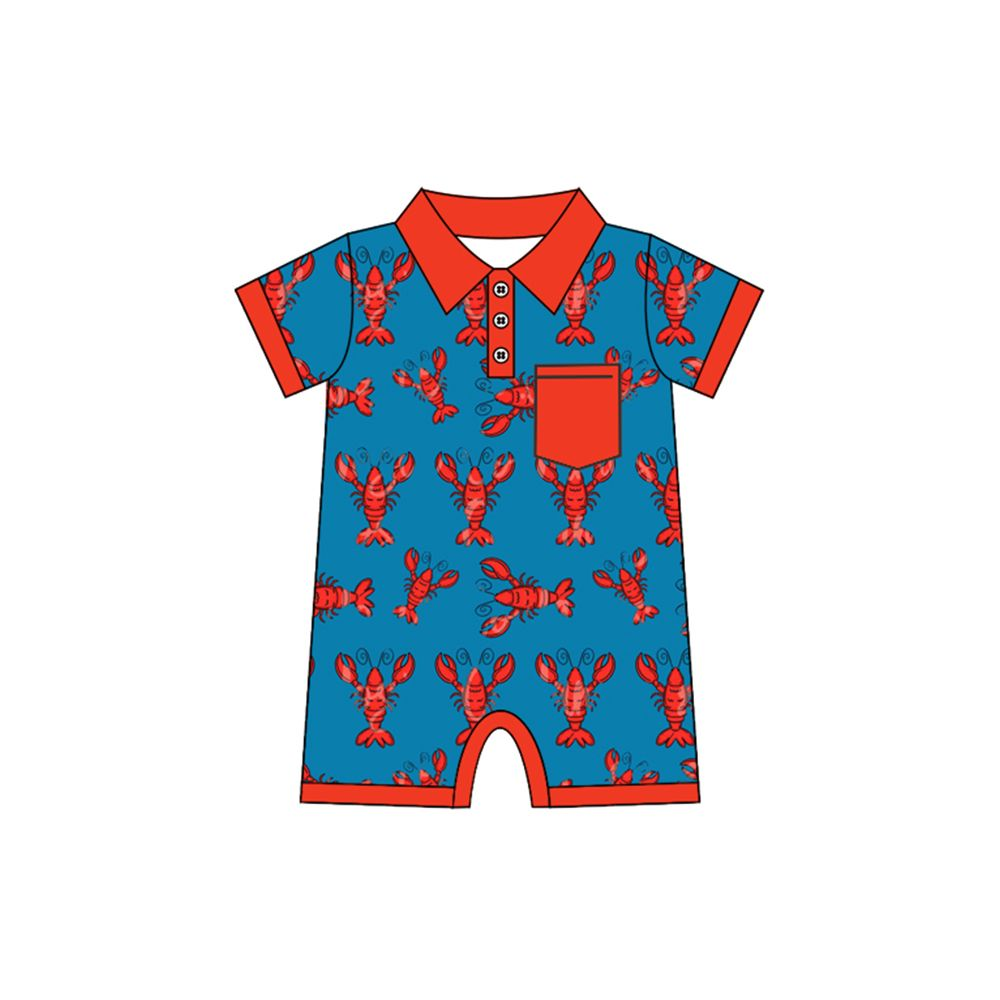 SR2460 cray fish boy romper 202412 preorder