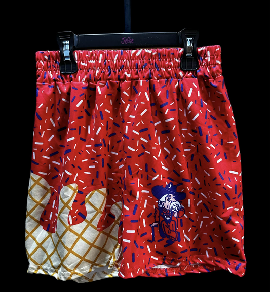 hat custom MOQ5  ice cream  shorts boy shorts