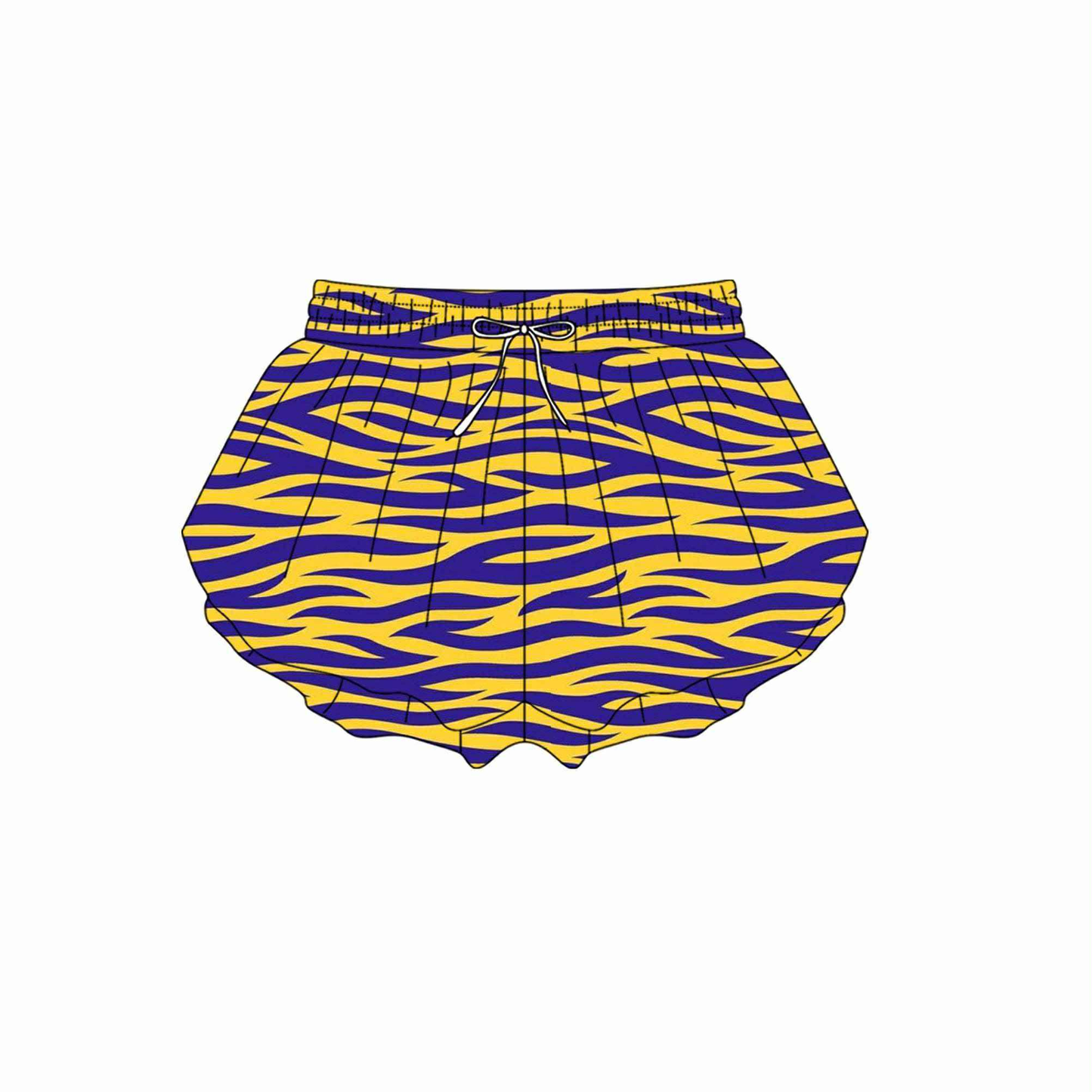 custom MOQ5 adult women tiger patterns shorts