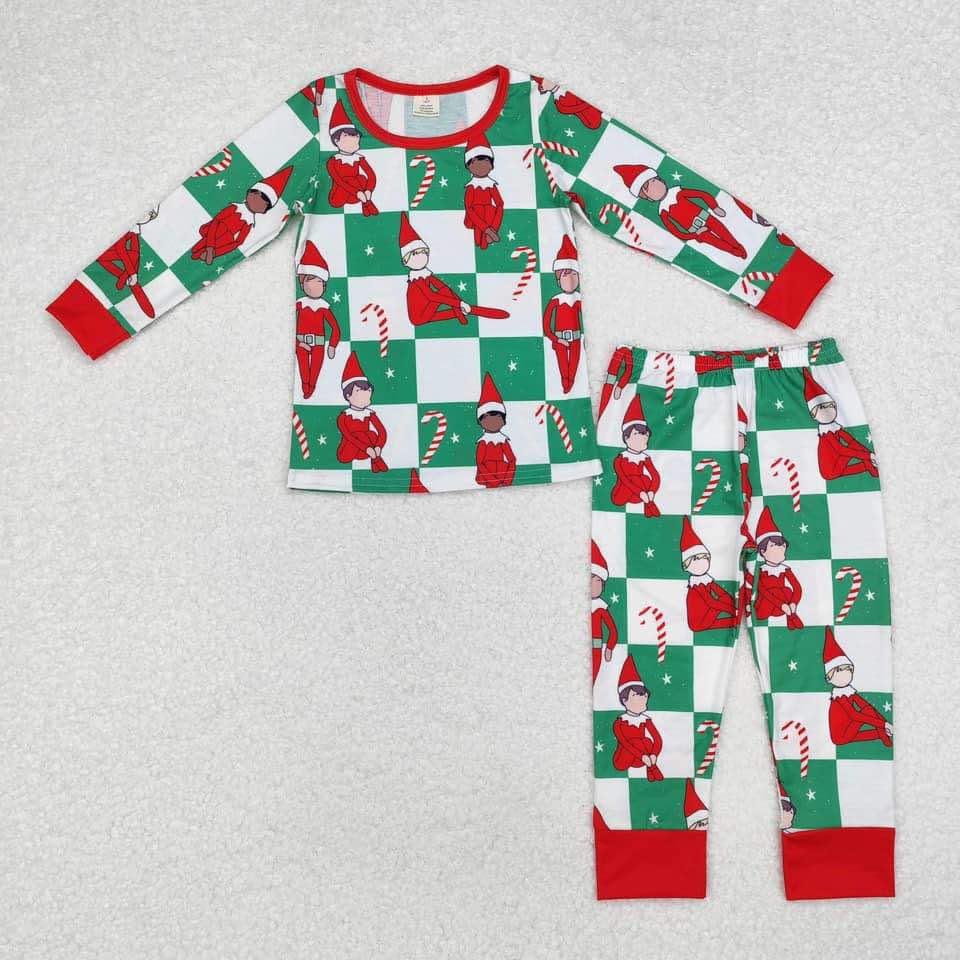 BLP0875  Christmas elf boy outfit preorder 202410 RTS sibling