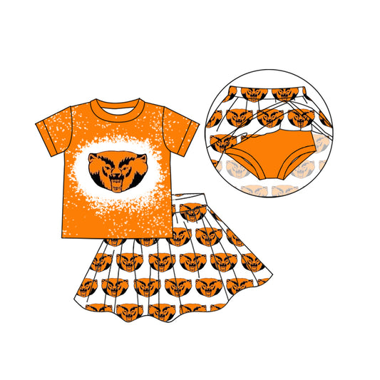 Mc Camey CUSTOM football  MOQ5  kids outfit Skirt