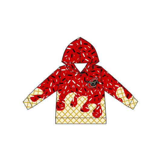 Chisum Mustangs  C horse Hoodie  CUSTOM football team boy clothes pullover  MOQ:5