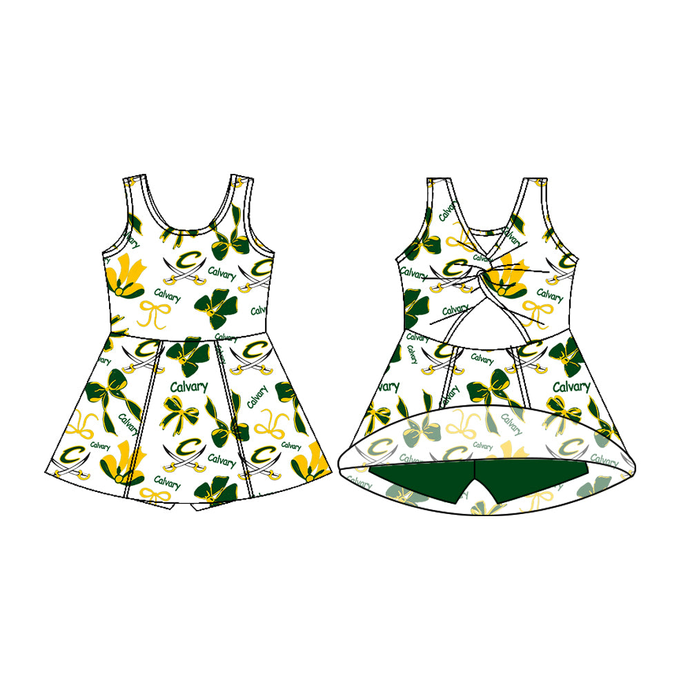 MOQ5 Custom   Calvary Yoga girl dress 2025