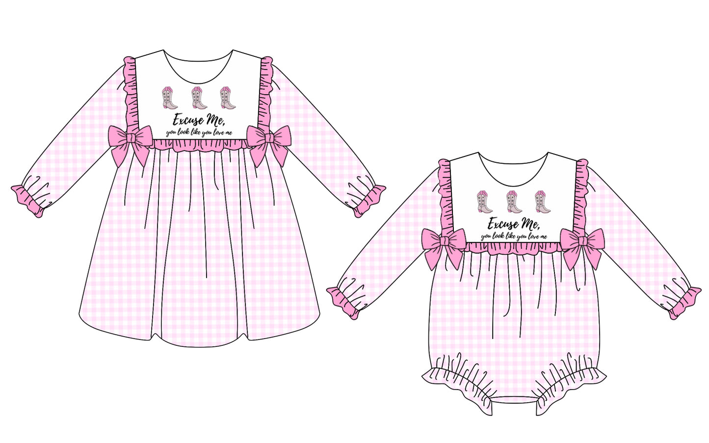 GLD1031 Excuse me  girl summer dress 202504 preorder