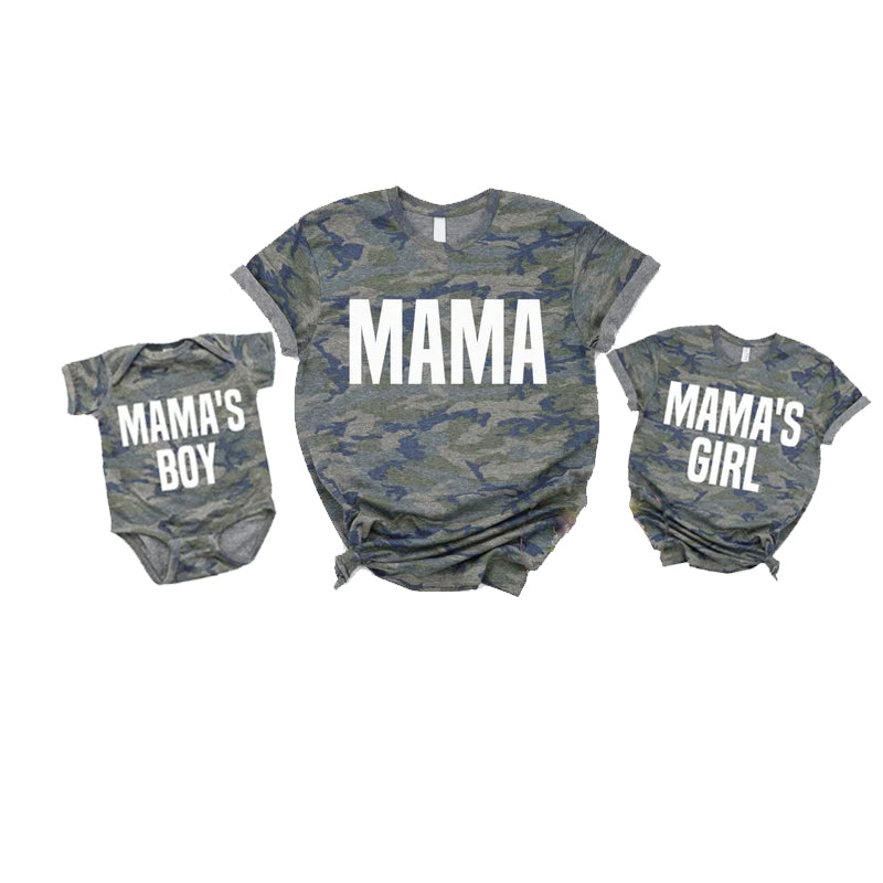 GT0509 western camo mama's girl top tee  t-shirt  preorder 202402