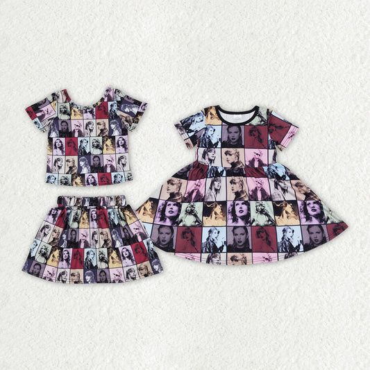 GSD0710 Taylor Swift girl dress RTS 202401 sibling