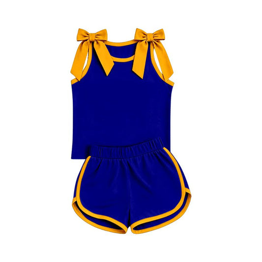blue yellow CUSTOM moq5 yoga sports Solid girl outfit  shorts  202607