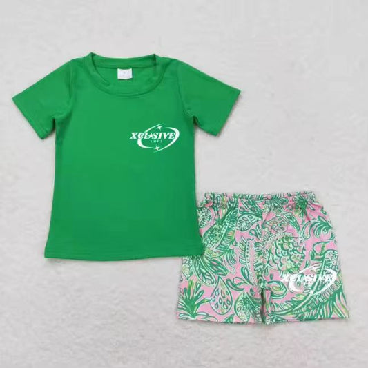 custom MOQ5---boy summer outfit
