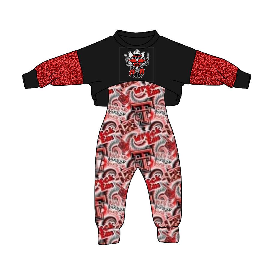 custom need to check before order girl overall football clothes