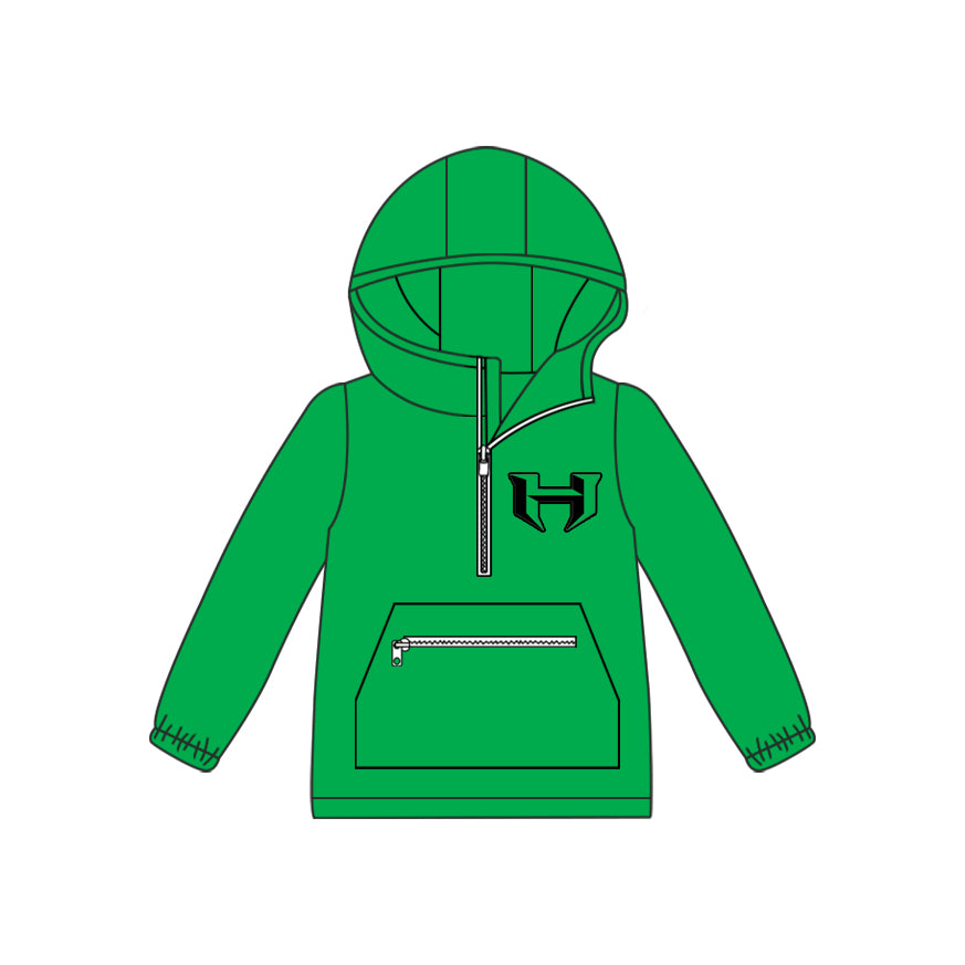 H  Hoodie  CUSTOM football team boy clothes pullover  MOQ:8