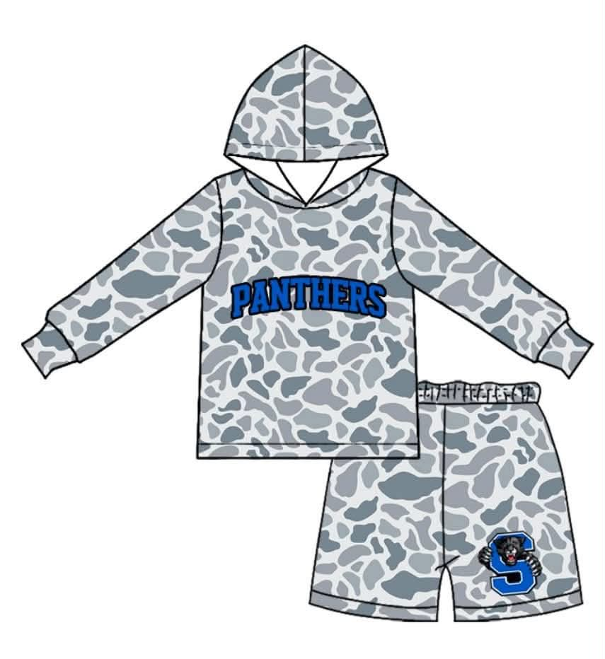 MOQ5 Panthers  Custom hoodie BOY shorts SET 202608