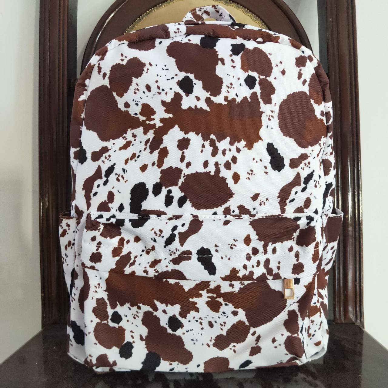 BA0073 western boots flowers backpack bag 20231202 10*13.9*4 inches