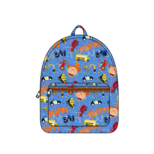 BA0090 western blue cartoon bli backpack bag 20230617 preorder 10*13.9*4 inches