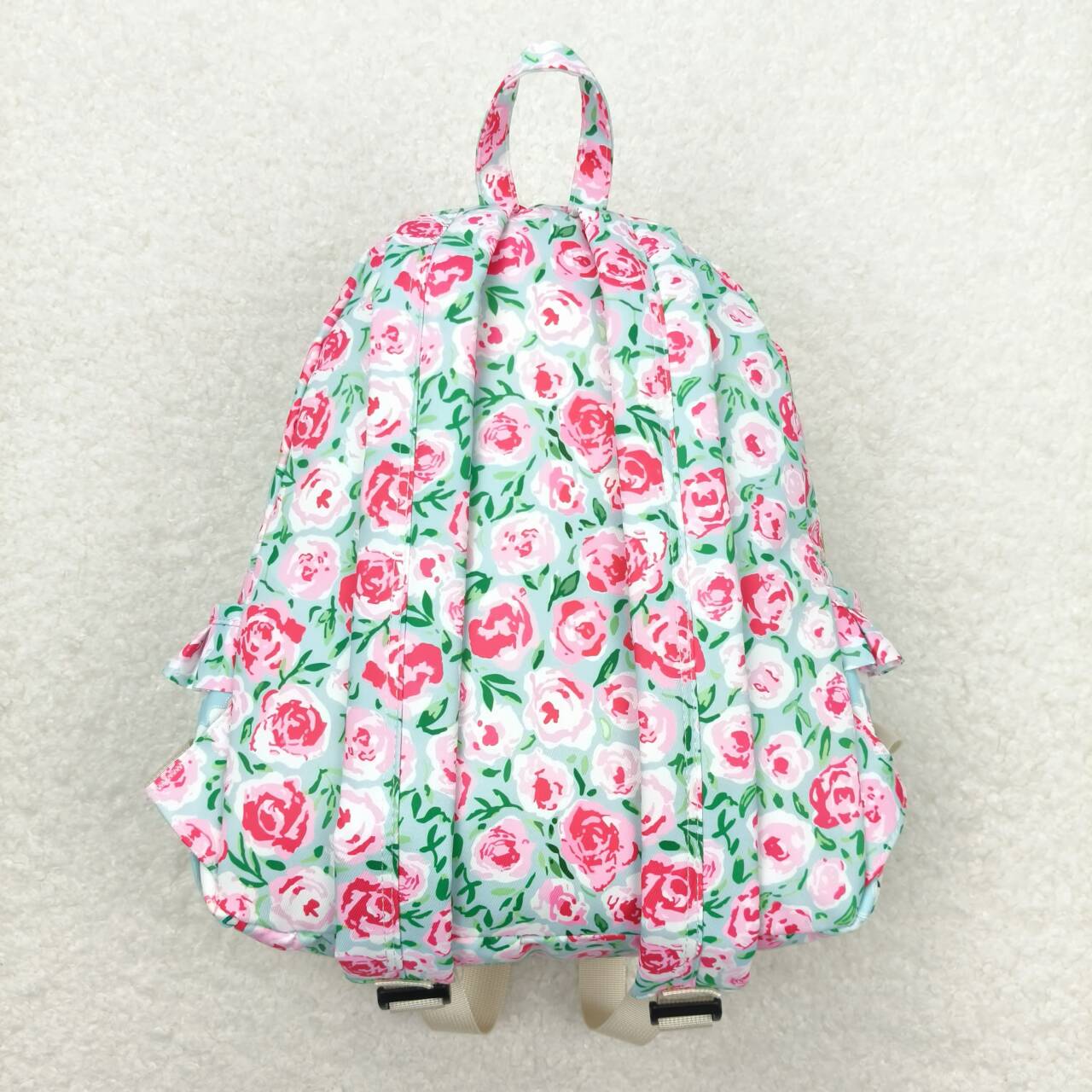 BA0100 western lace pink flower big backpack bag 202404  10*13.9*4 inches 13*5*17inches RRTS