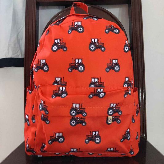 BA0122 RTS 10*13.9*4 inches tractor western motorbike backpack cartoon bag 2023008