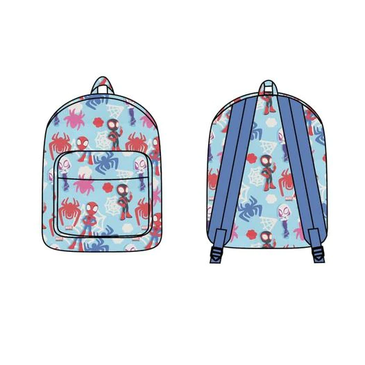 BA0127 western spider man girl cartoon backpack bag 202407