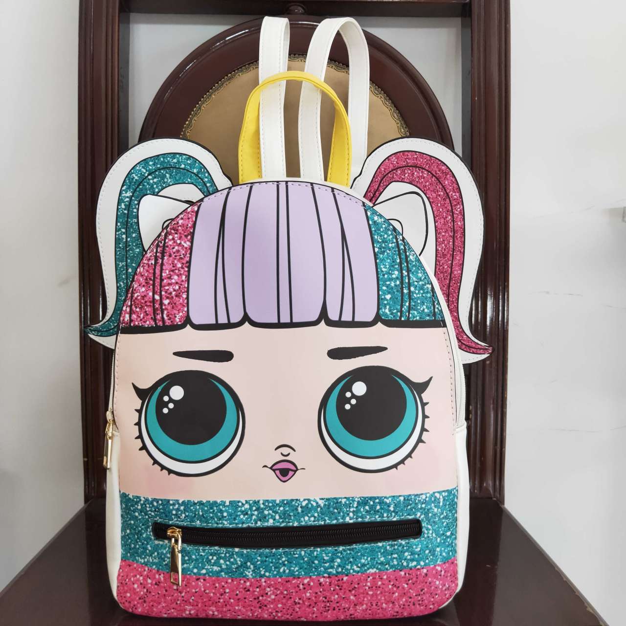 BA0133 Backpack wing girl lol bag 13*12.5*10*5 inches RTS  20230925