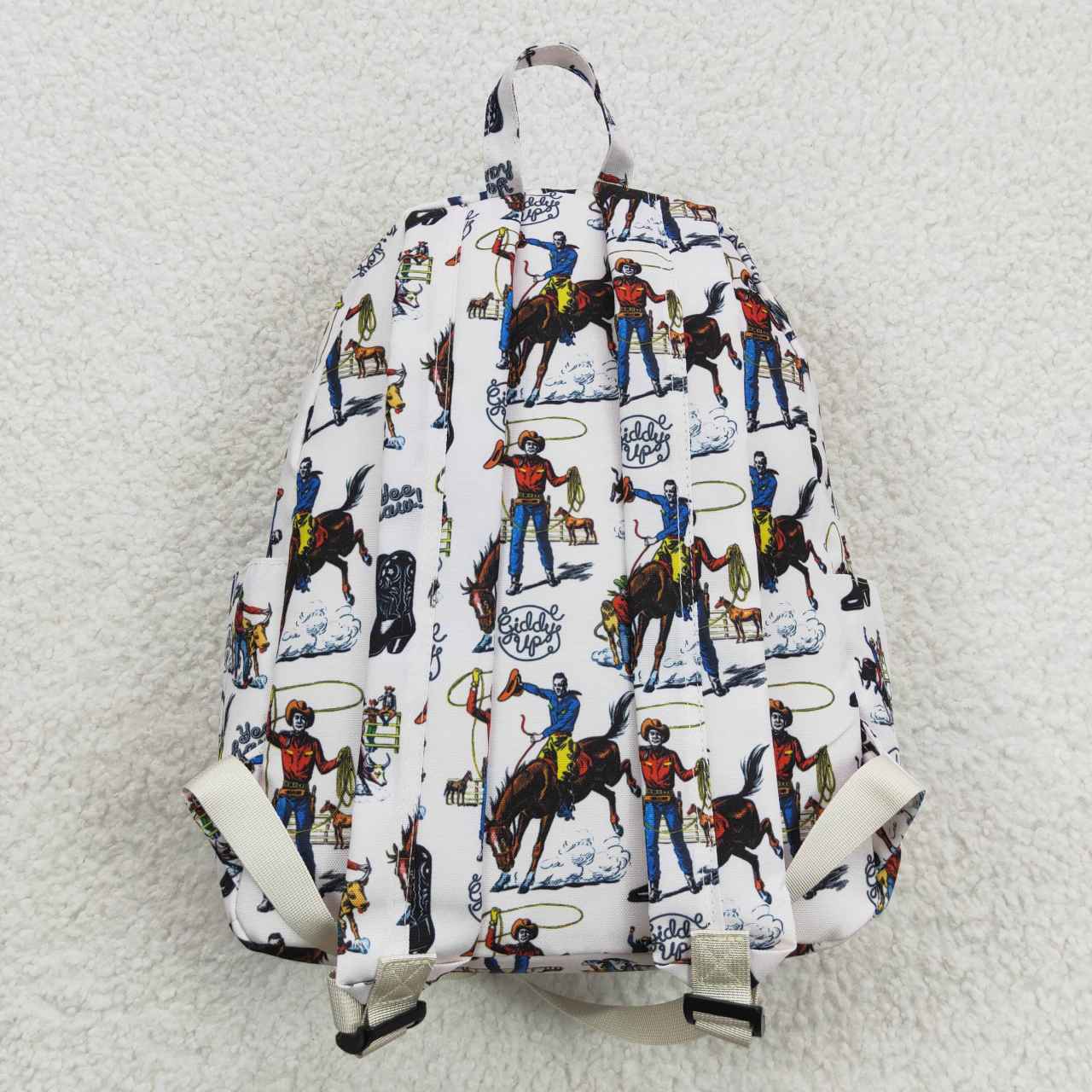 BA0142 RTS 10*13.9*4 inches western horse cowboy backpack bag 202408