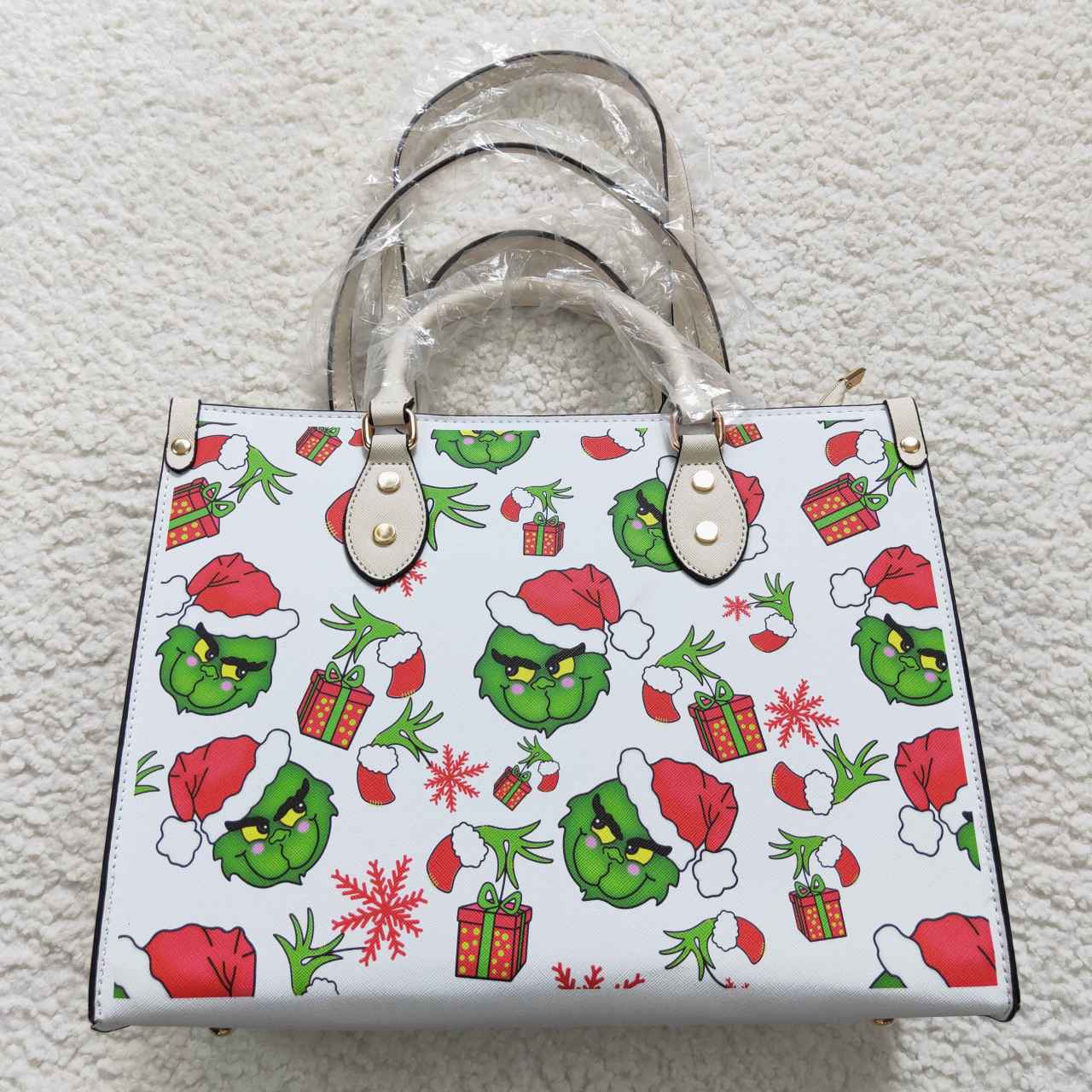 BA0144 handbag Christmas grinch 13.5*6*10inches bag RTS