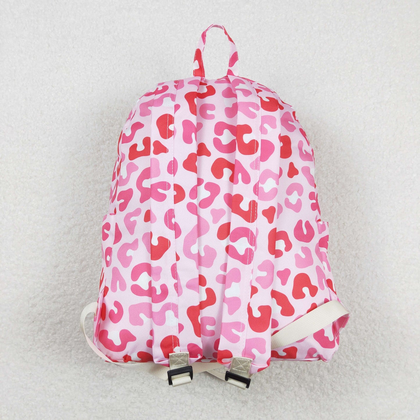 BA0150 10*13.9*4 inches western hot pink leopard backpack bag 202405 RTS