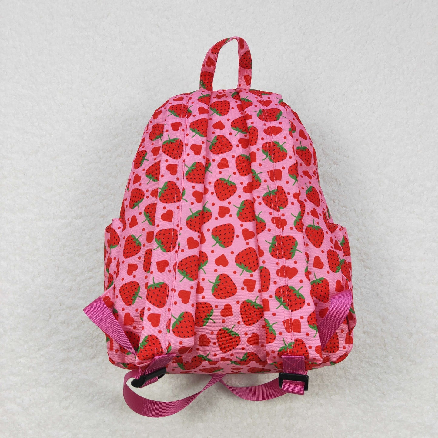 BA0152 10*13.9*4 inches western strawberry backpack bag 20231024 RTS