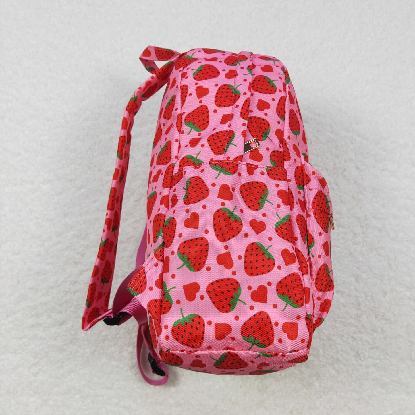 BA0152 10*13.9*4 inches western strawberry backpack bag 20231024 RTS