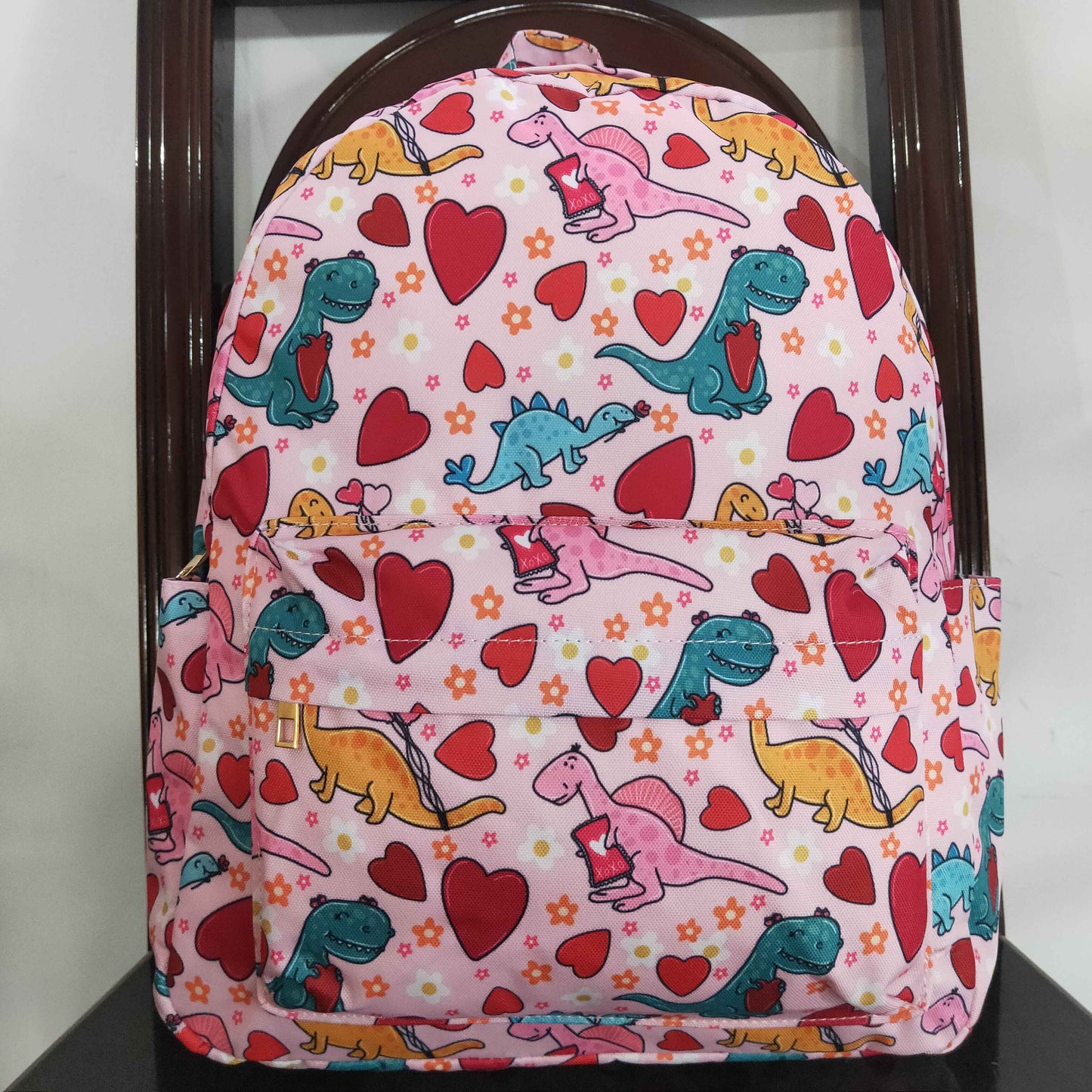 BA0154 10*13.9*4 inches western dinosaur  backpack bag 20231024 RTS