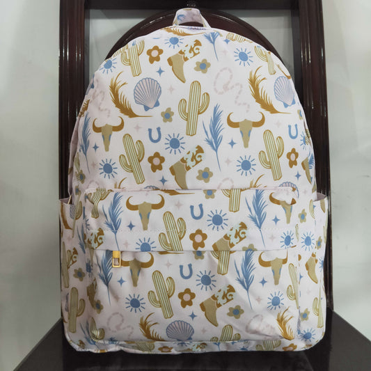 BA0156 10*13.9*4 inches western cow backpack bag 20231024 RTS