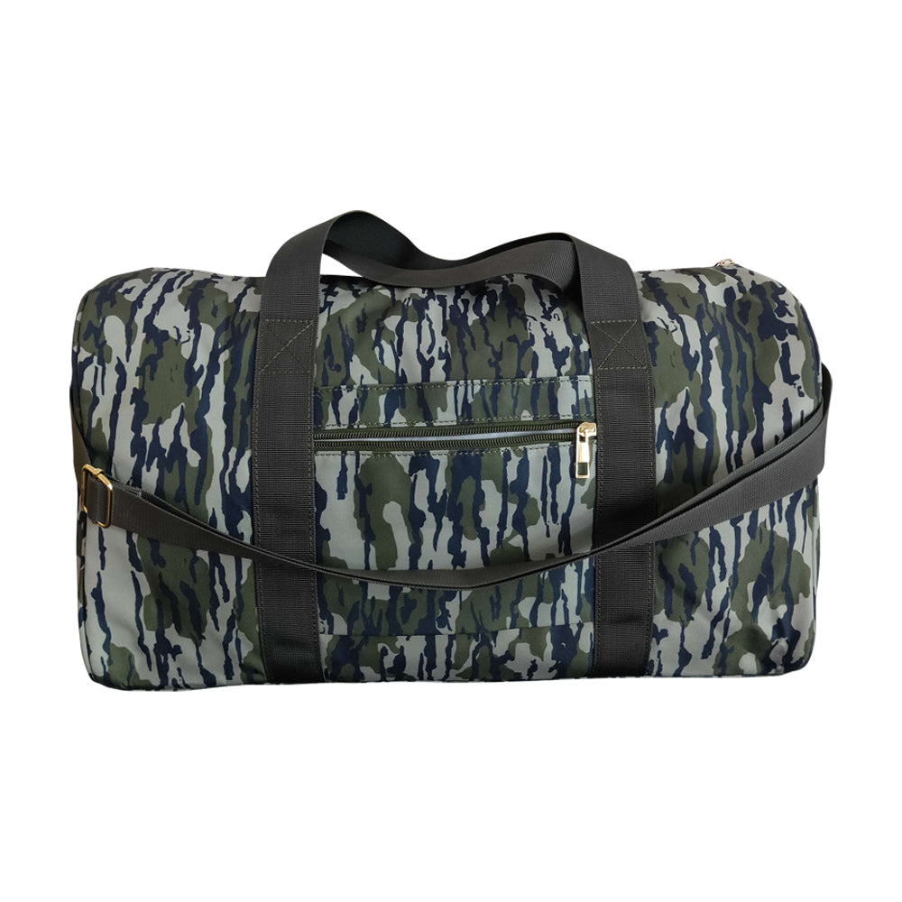 NO MOQ RTS BA0159 Kids Bag Green Tree Camo Print Travel Duffle Bag 202610