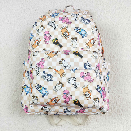BA0187 western bluey dog backpack  bag  RTS  Free shipping order $100+