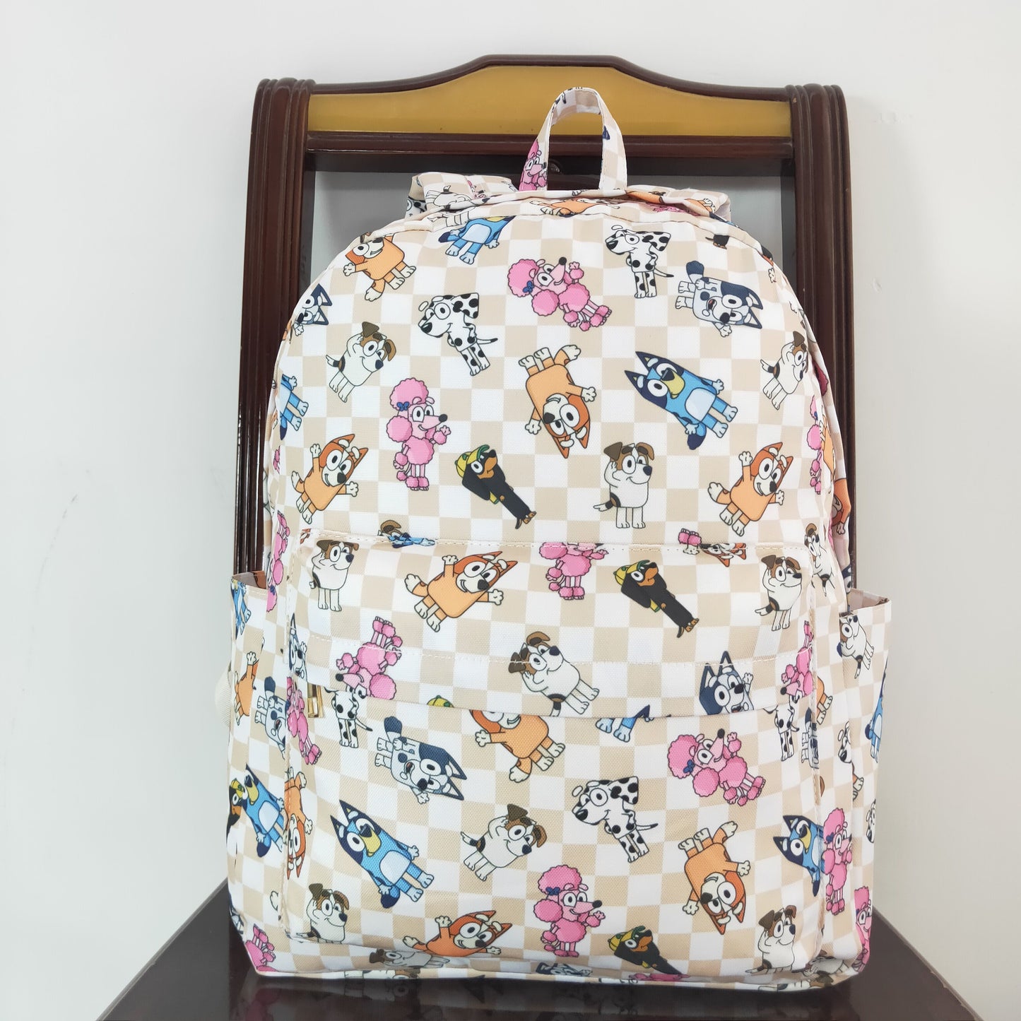 BA0187 western bluey dog backpack  bag 202406 RTS